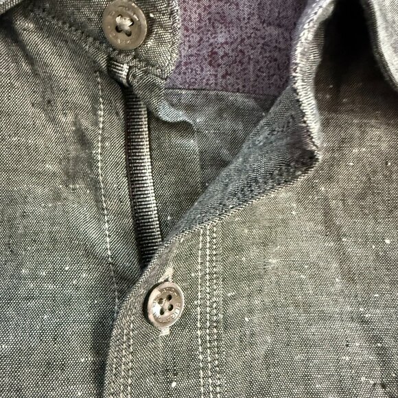 Bugatchi Clasic Fit Mens Shirt - Picture 6 of 12